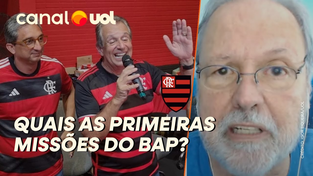 FLAMENGO: RENATO MAURICIO PRADO DIZ QUAIS SÃO AS PRIMEIRAS MISSÕES DE BAP COMO PRESIDENTE