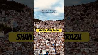 Shanty town, Rio de Janeiro Brazil #wanderlust #slums