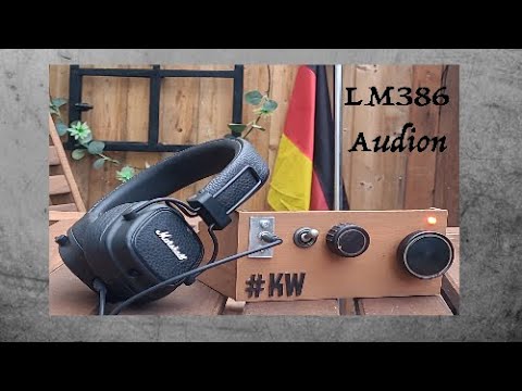 LM386 Audion für Kurzwelle selbst basteln