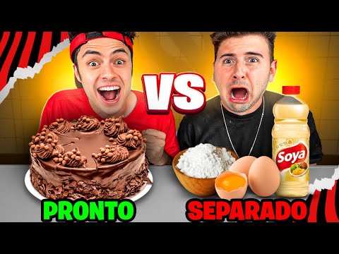 Ready-made meals vs. separate ingredients! - Challenge