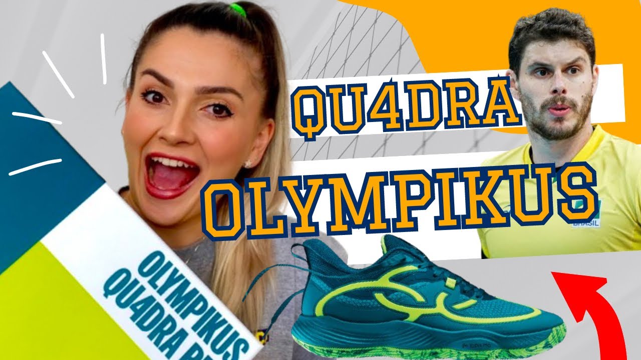 ANALISANDO O OLYMPIKUS QU4DRA | NOVO TÊNIS DE VÔLEI