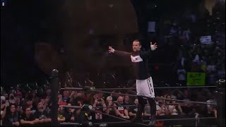 CM Punk “Miseria Cantare” entrance at AEW Revolution 2022