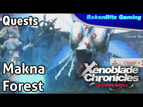 [Walkthru] Xenoblade Chronicles: Definitive Edition - Quests (Makna Forest)