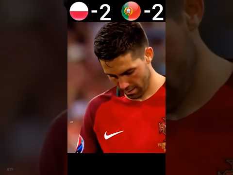 Portugal vs Poland 1-1 (5-3 PEN) UEFA EURO 2016 Penalty Shootout Quarter Final 🇵🇹🇵🇱