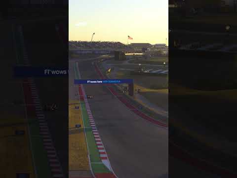 THE Iconic Sunset Lap at COTA 🌅