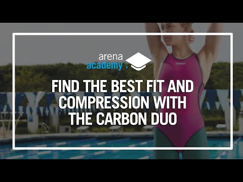 Find the best fit and compression with the arena Powerskin Carbon Duo, the most innovative race suit