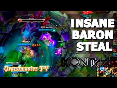 BARON Steal Montage #1 S10 - BEST BARON STEALS PLAYS 2020 | League Of Legends Montage