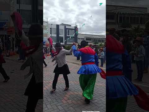 Desfile folklórico Quero Tungurahua Ecuador #danza #cultura #tradicion