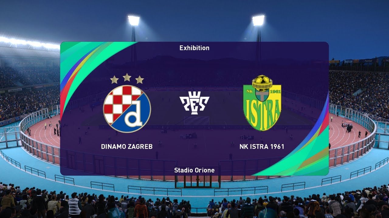 Dinamo Zagreb vs NK Istra 1961 (08/10/2023) HNL PES 2021