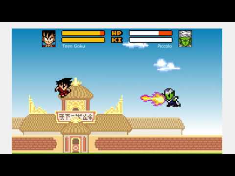 23rd bodukai saga the fated showdown (teen)goku  VS   piccolo JR