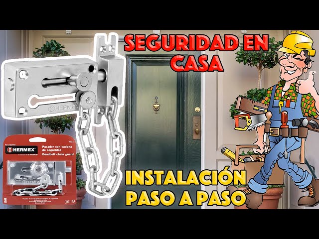 Vídeo relacionado con 2 Rollos Cadena Acero Inoxidable, Cadena Metálica de 3 mm x 2 m, Cadenas de Seguridad para Puertas, Exteriores, Interiores, Cercas, Puertas, Bicicletas, Columpios, con 4 Cierres de Seguridad
