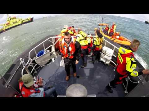 KNRM HvH LIVEX multidisciplinaire  evacuatie Ferry