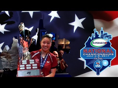 2017 SuperMicro US National Table Tennis Championships - Lily Zhang vs. Jennifer Wu (Women's Final)