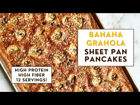 This Giant Sheet Pan Banana Pancake Will Change Your Breakfast Game!