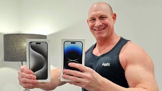 iPhone 15 Pro Max vs 14 Pro Max, design & colour showdown !