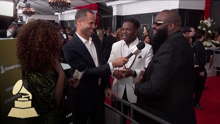 Rick Ross | Red Carpet | 59th GRAMMYs