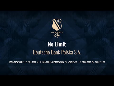 Skrót spotkania No Limit - Deutsche Bank Polska S.A. ( Legia Biznes Cup Zima 2020 )