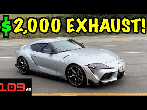 Is $2,000 Exhaust Worth It on a Toyota Supra GR?