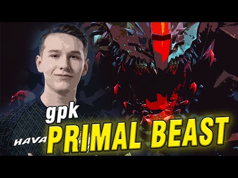 Primal Beast Dota 2 Gameplay by GPK