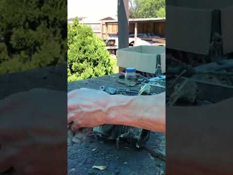 Lawnmower motor scrap 😮