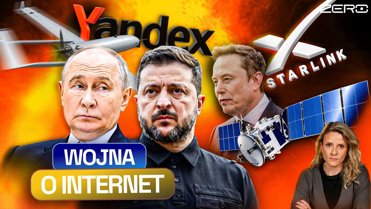DRONAMI W CENTRA DANYCH. ROSJA, UKRAINA I DEMONSTRACJA SIŁY STARLINKA