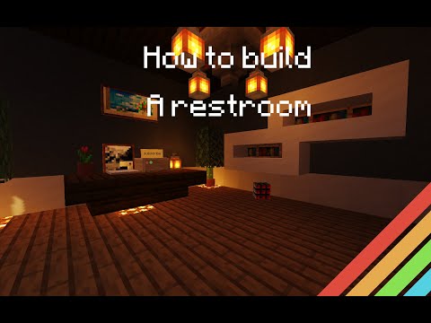 How to build a restroom | minecraft | 1.15.2 | Как построить комнату отдыха