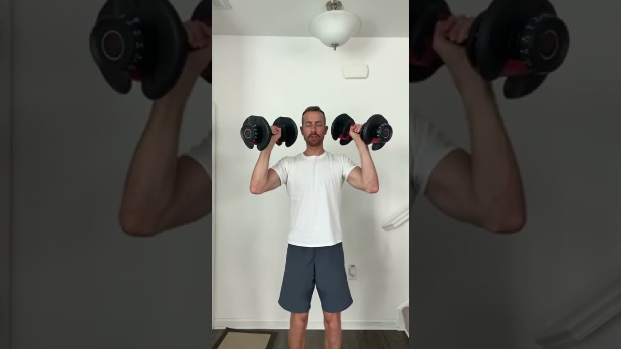 Alternating Dumbbell Shoulder Press Tutorial