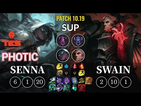 TES Photic Senna vs Swain Sup - KR Patch 10.19