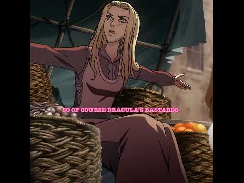 Alucard is way too COLD | #youtubeshorts #shorts #castlevania #alucard #belmont #sypha #netflix