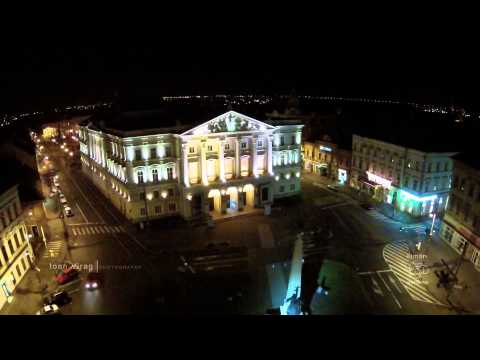 Arad by night # filmari aeriene
