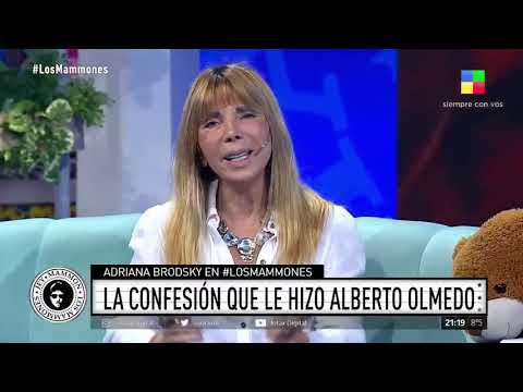 Adriana Brodsky y la confesión que le hizo Alberto Olmedo