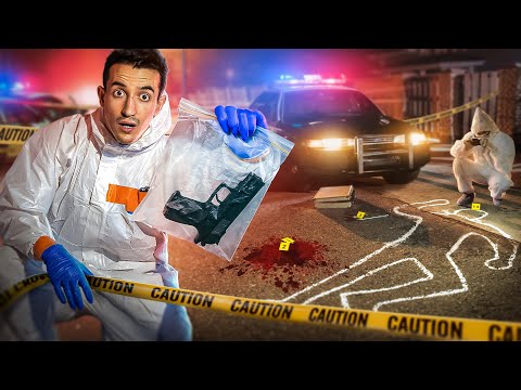 JE DÉCOUVRE UNE VRAIE SCÈNE DE CRIME !