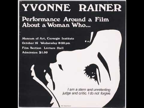 Yvonne Rainer: Lecture (1974)