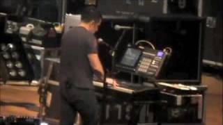 Nine Inch Nails soundcheck Metal at Merriweather