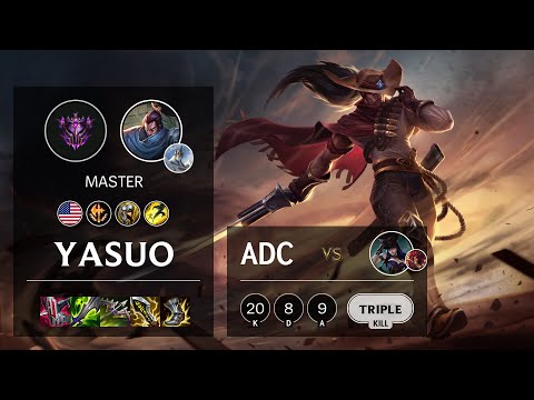 Yasuo ADC vs Caitlyn - NA Master Patch 11.15