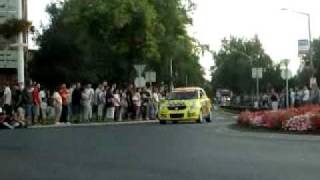 preview picture of video 'Ünnepélyes Rajtceremónia(7.Prince Beer Kazincbarcika Rally 2010)'