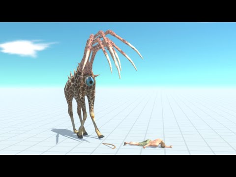 ALIEN PARASITE GIRAFFE vs EVERY UNIT - Animal Revolt Battle Simulator
