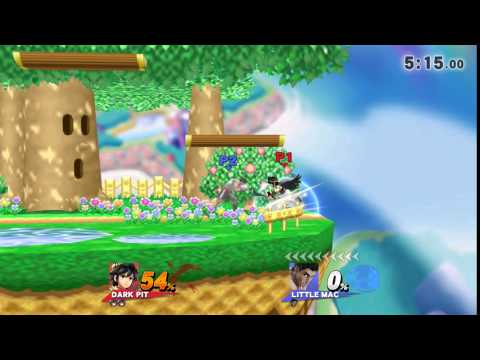Unfair edgeguarding-SSB4