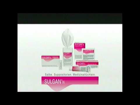Sulgan N - Hämorriden Werbung