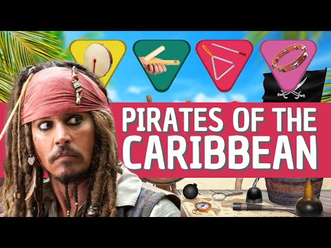 🎶 Teach Rhythm with Orff: Pirates of the Caribbean Percussion Activity! ☠️🥁
