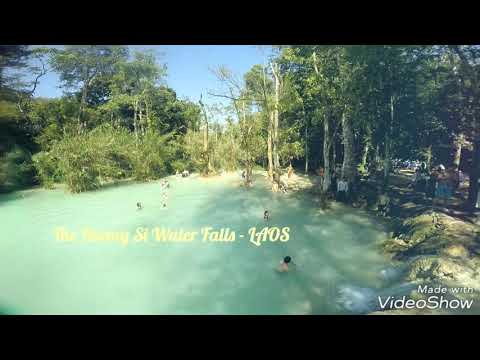 As Cachoeiras Kuang Si - Luang Prabang LAOS