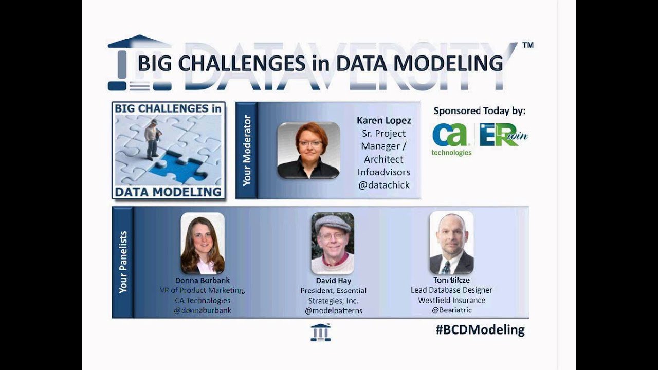 Big Challenges in Data Modeling - Data Modeling Design Problems