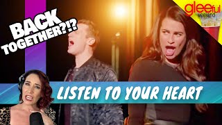 Vocal Coach Reacts GLEE - Listen To Your Heart | WOW! They were...