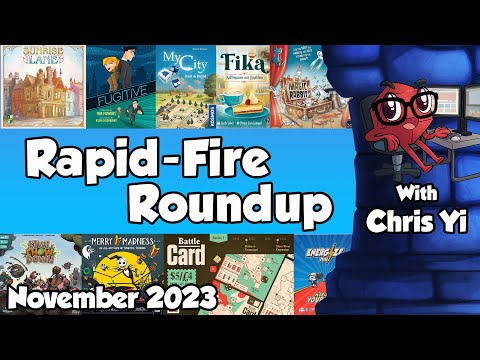 Rapid Fire Roundup with Chris Yi - November 2023