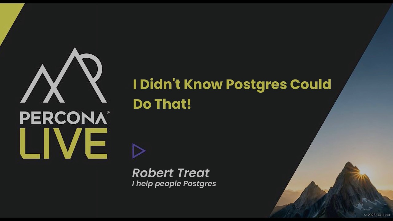I Didn't Know Postgres Could Do That!