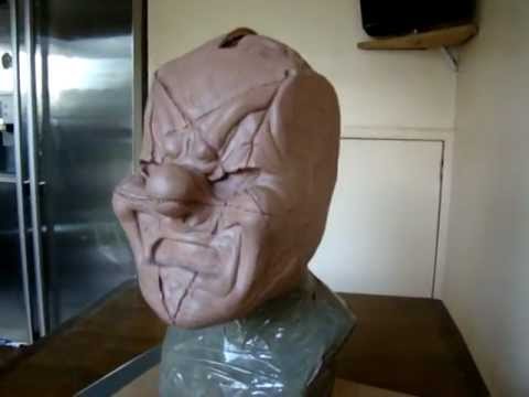 M. Shawn Crahan Clown IOWA Slipknot Mask Sculpture 2012