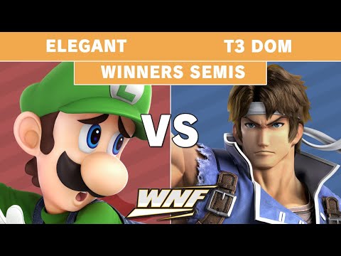 WNF 4.6 - T3 Dom (Richter) vs Elegant (Luigi) Winners Semi Finals - Smash Ultimate