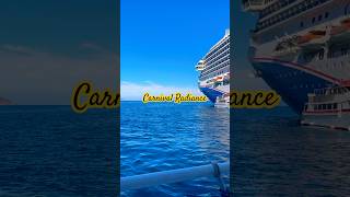 Carnival Radiance tenders #cruiseship #cruise #carnivalradiance