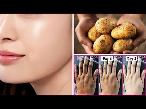 DIY Skin Lightening Potato Face Mask | skin whitening in 1 week
