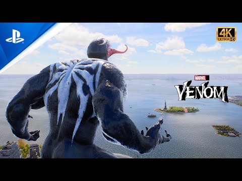Venom Free Roam Gameplay | Marvel’s Spider-Man 2 4K